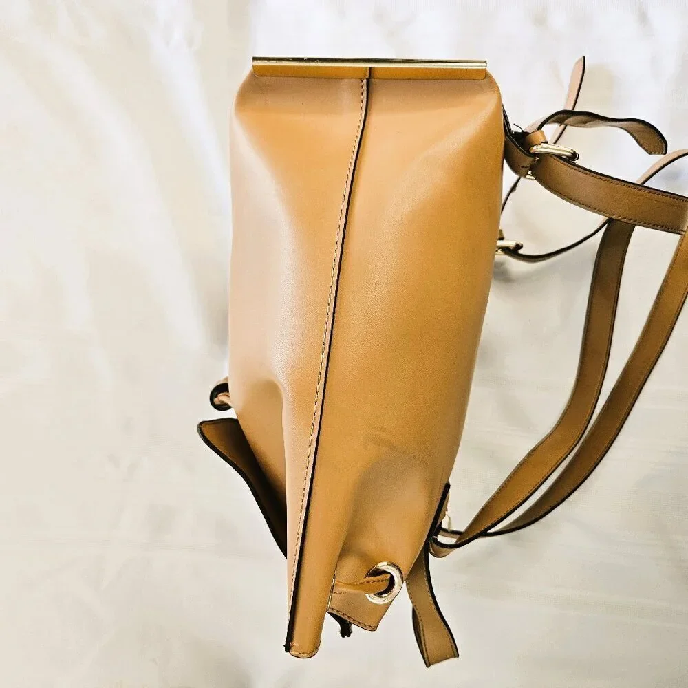 Aldo Dark Tan Unisex Backpack